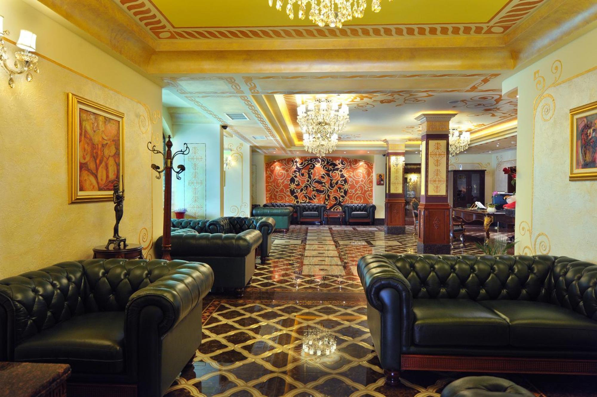 Park Hotel Eski Zağra Dış mekan fotoğraf Lobby