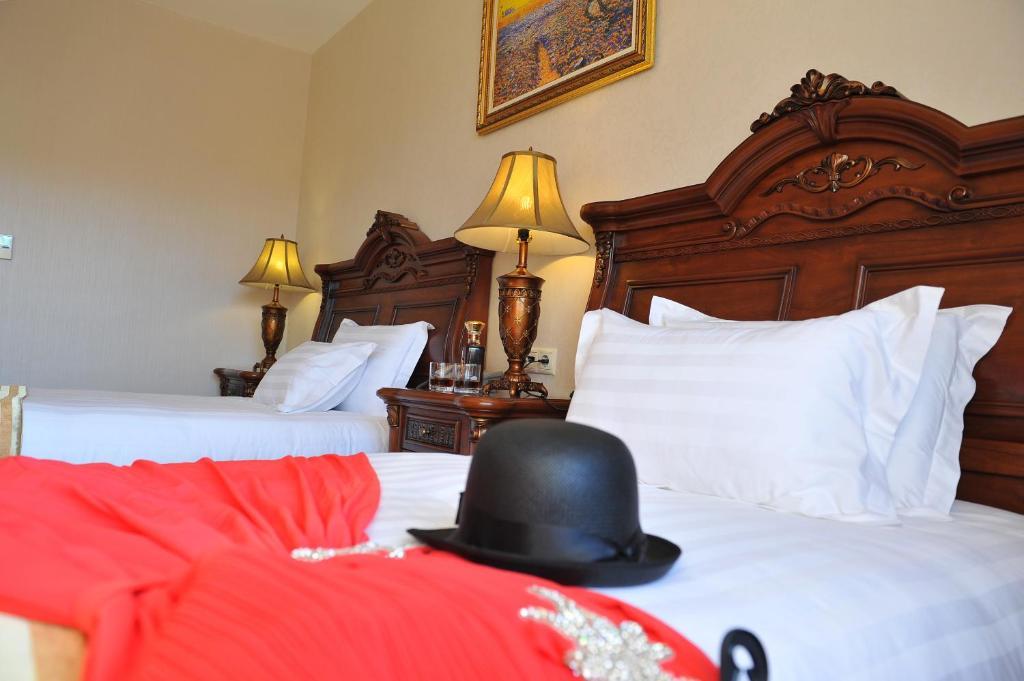 Park Hotel Eski Zağra Oda fotoğraf A bedroom at the hotel